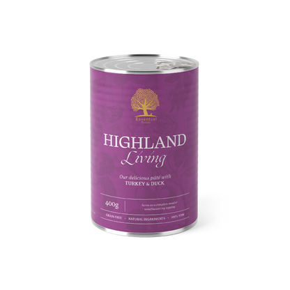 Highland living | Premium Wet Food (400g Tin)
