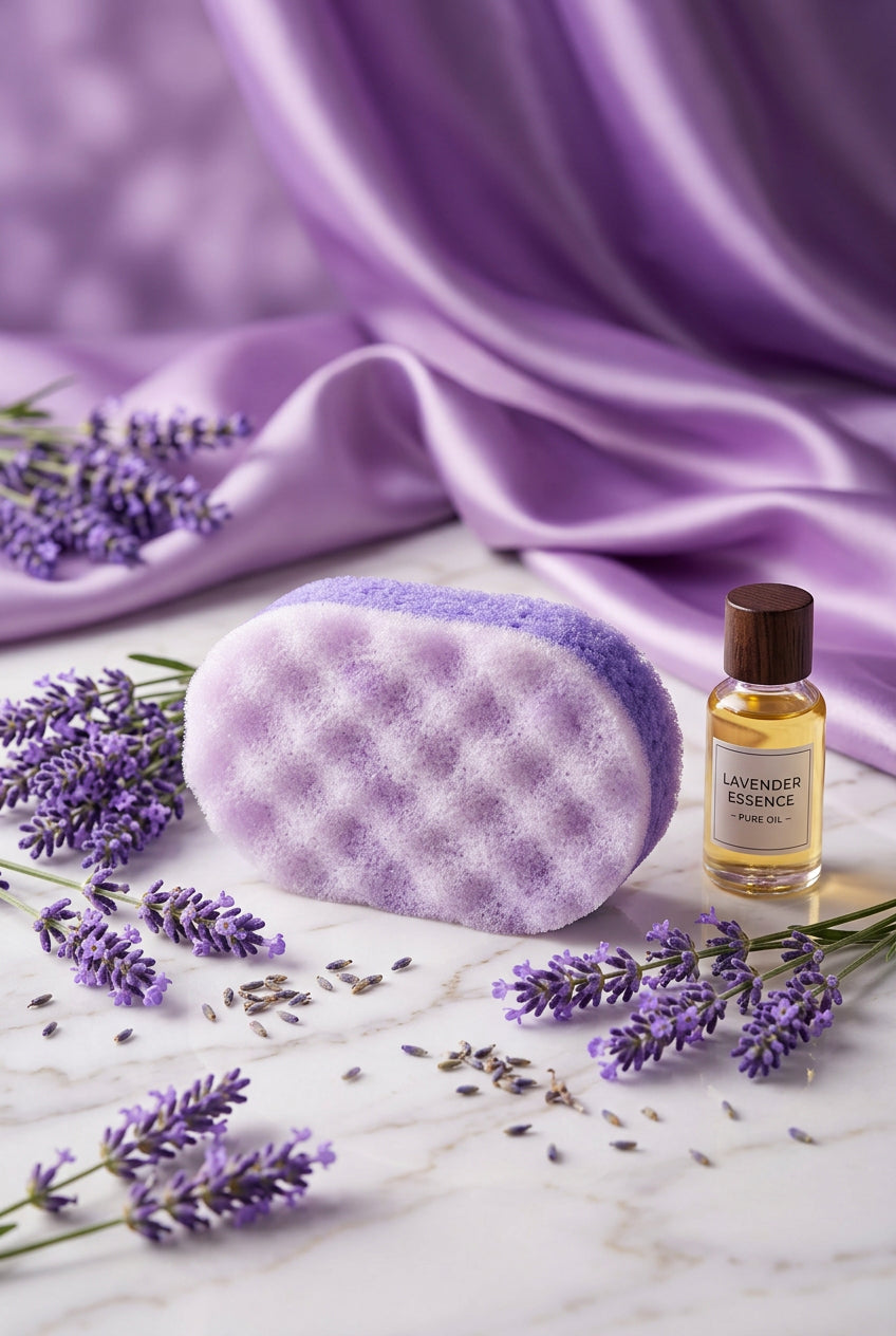 Botanical Essential Oil Infused Canine Soap Sponge - Lavender, Sandalwood or Cedarwood