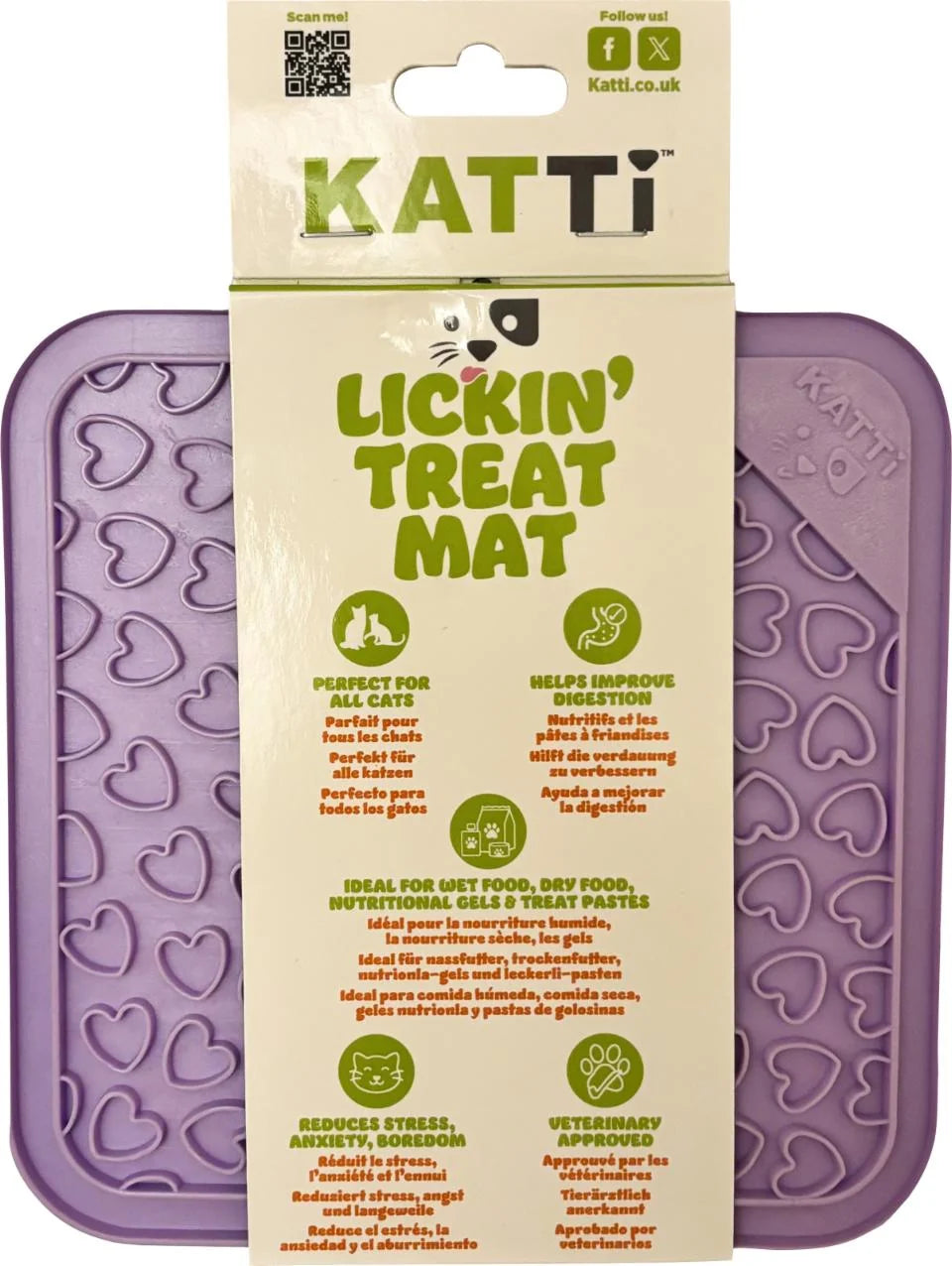 Katti Lick Mat Purple