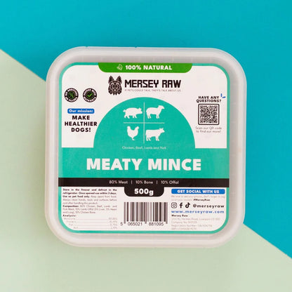 Mersey Raw Meaty Mince 1kg