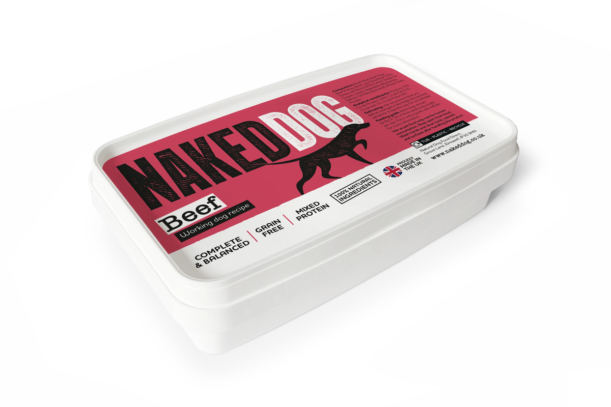 NAKEDDOG - Original Beef - 1KG (2 x 500g) – official pack shot