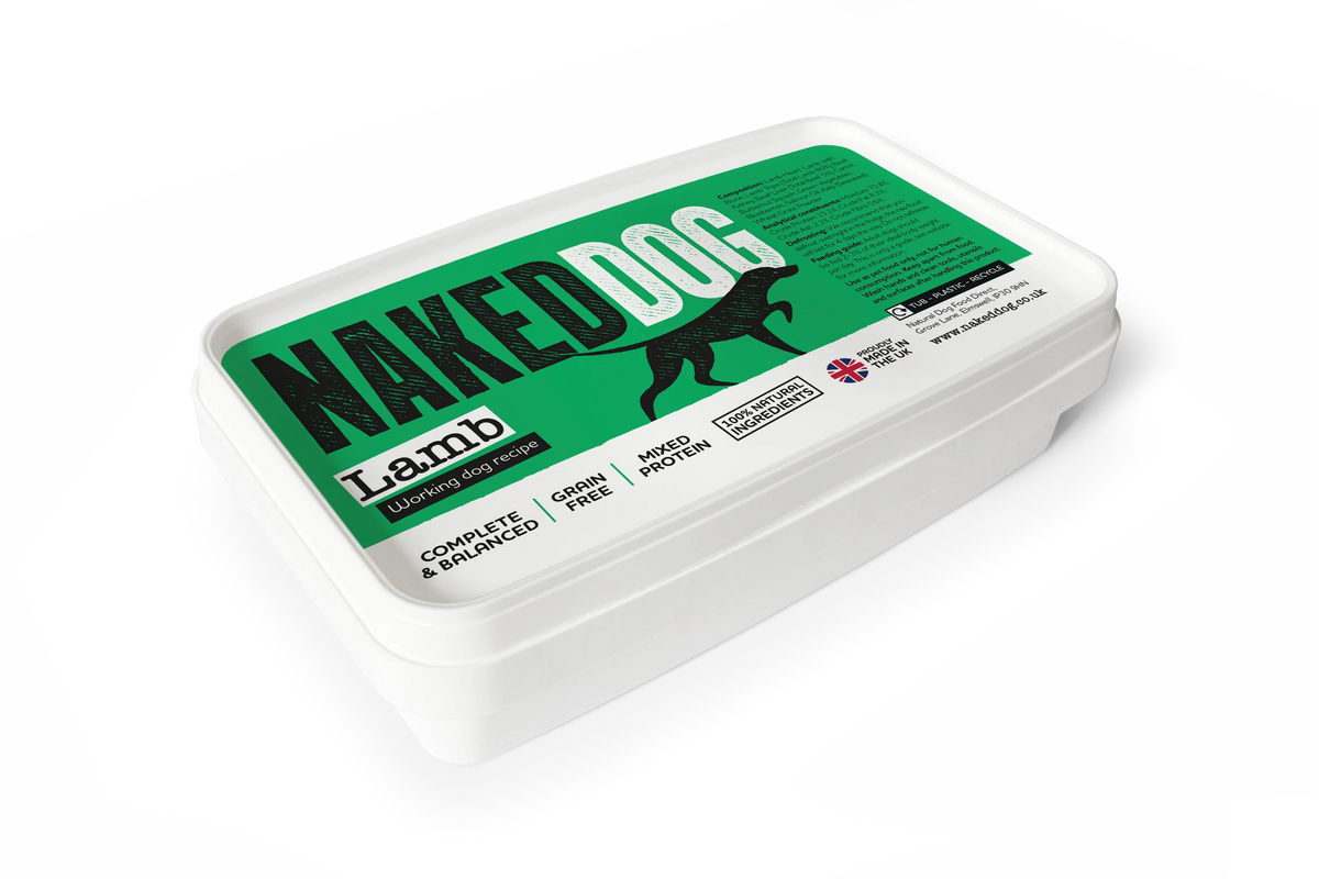 NAKEDDOG - Original Lamb - 1KG (2 x 500g) – official pack shot
