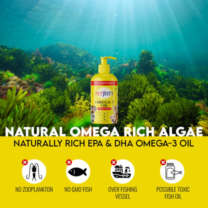 Your Petjesty - Omega 3 Algae oil