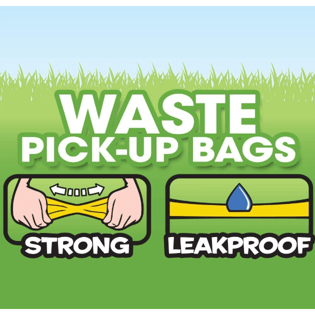 Bags on Board Strong Leak-Proof Dog Poop Bags - Wild Paws and Claws
