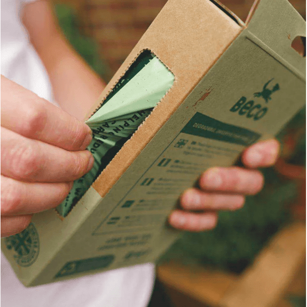 Beco Poop Bags with Handles - 120 - Wild Paws and Claws