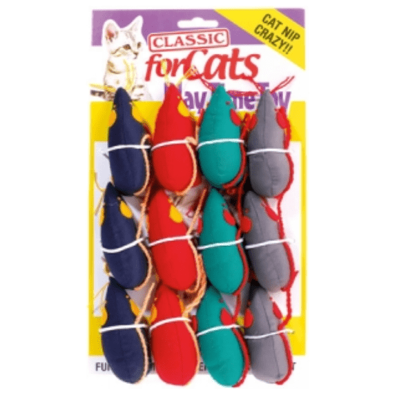 CLASSIC CATNIP MOUSE 90mm - Wild Paws and Claws