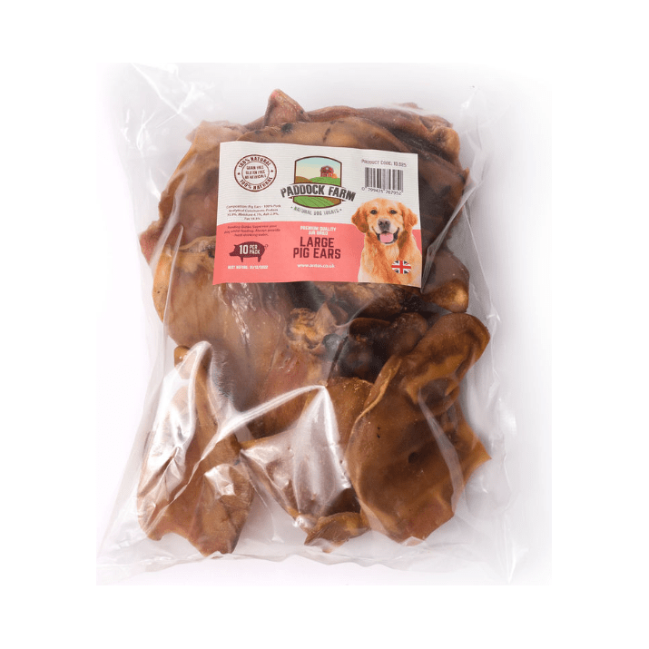 LARGE PIG EARS - 10 PACK - Wild Paws and Claws