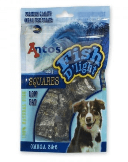 Natural Fish Squares – Healthy Treats (100g Bag) – Wild Paws and Claws