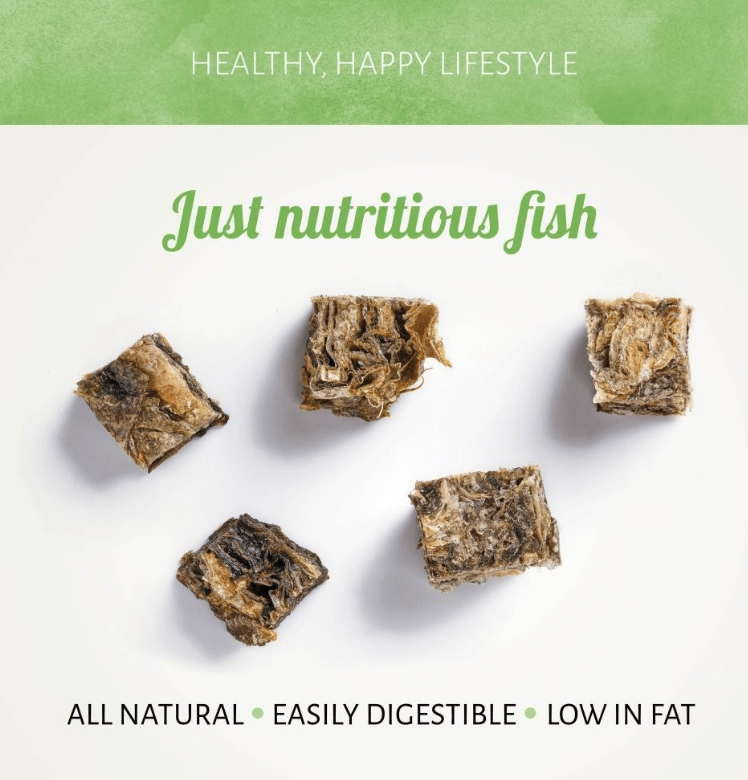Natural Fish Squares – Healthy Treats (100g Bag) - Wild Paws and Claws