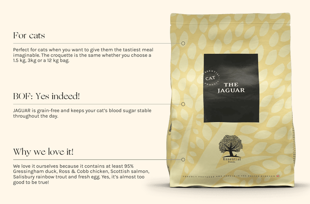ESSENTIAL THE JAGUAR - CAT FOOD - Wild Paws and Claws
