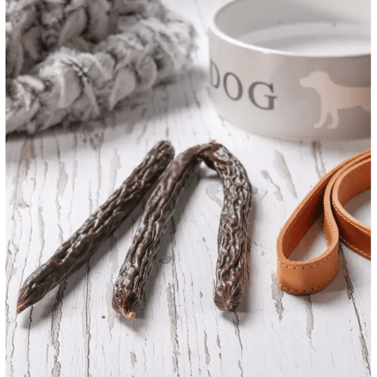 HOLLINGS VENISON SAUSAGES - 3PCS - Wild Paws and Claws