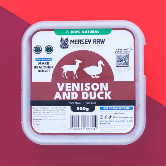 Mersey Raw Venison & Duck 500g