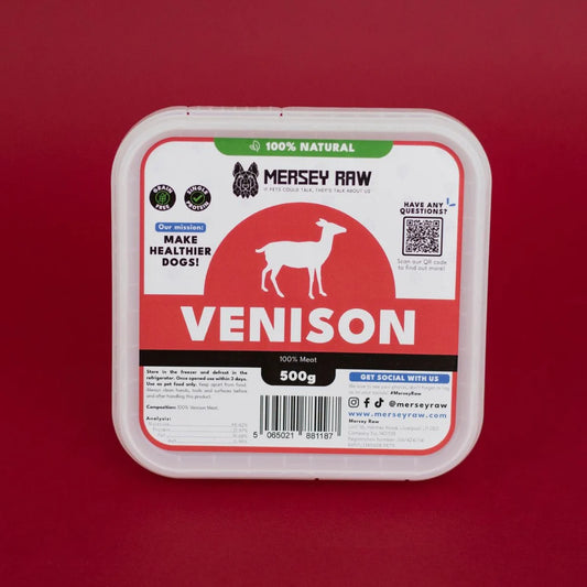 Mersey Raw - Venison - 500g