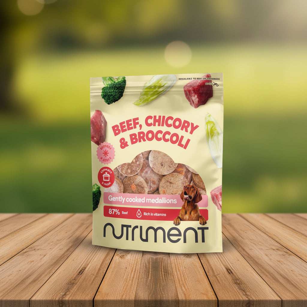 Nutriment Gently Cooked Beef Medallions – Fresh, Human-Grade Nutrition