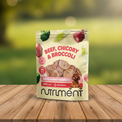 Nutriment Gently Cooked Beef Medallions – Fresh, Human-Grade Nutrition