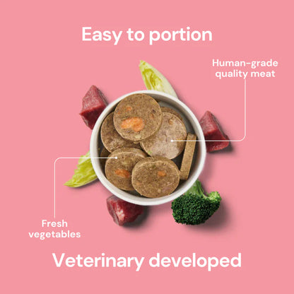 Nutriment Gently Cooked Beef Medallions – Fresh, Human-Grade Nutrition