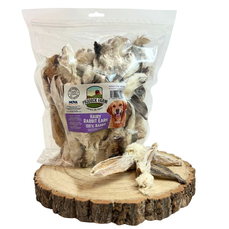Hairy Rabbit Ears Dog Chews – Wild Paws and Claws