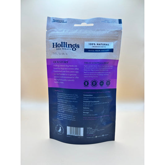 HOLLINGS TRAINING STRIPS WITH BEEF - Wild Paws and Claws