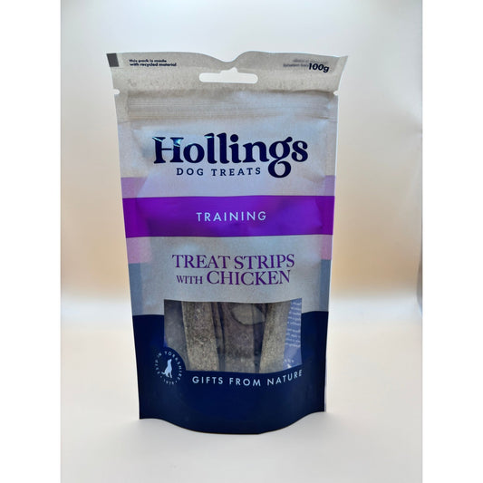 HOLLINGS TRAINING STRIPS WITH CHICKEN - Wild Paws and Claws