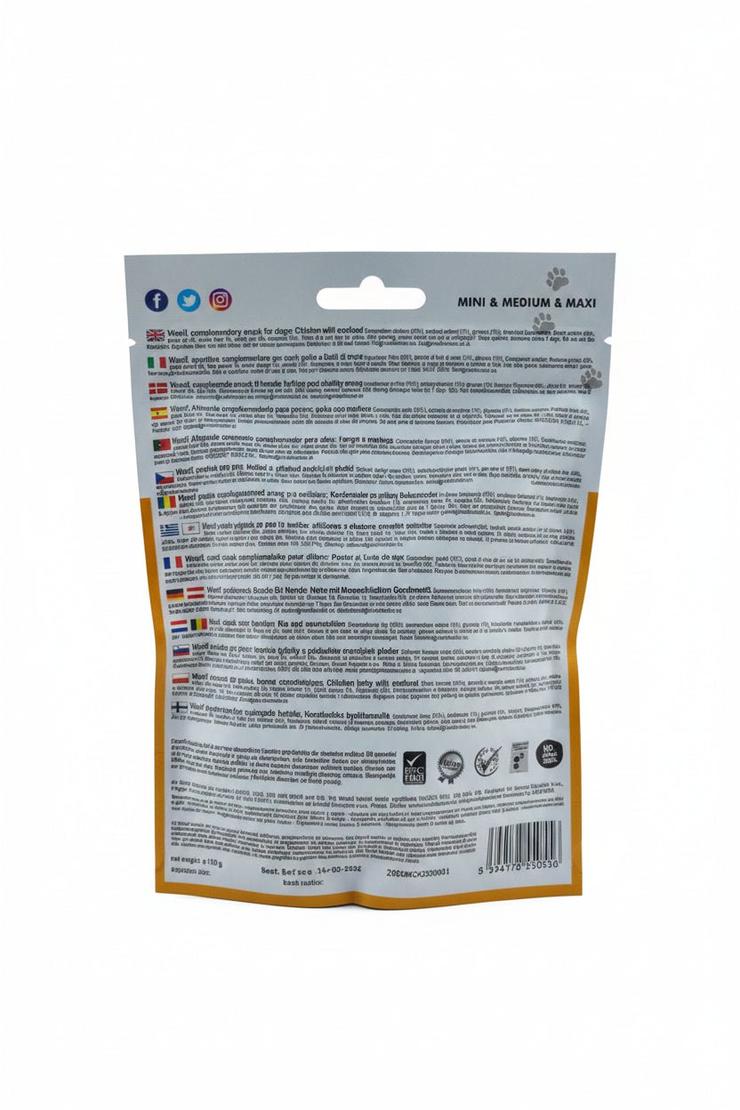 WOOLF CHICKEN AND SEAFOOD TREATS - 100G - Wild Paws and Claws