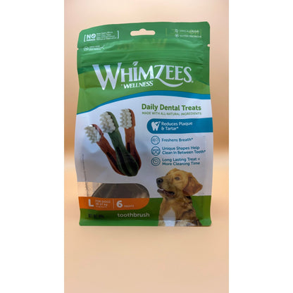 WHIMZEES TOOTHBRUSH STICKS - Wild Paws and Claws