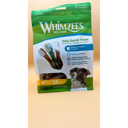 WHIMZEES TOOTHBRUSH STICKS - Wild Paws and Claws
