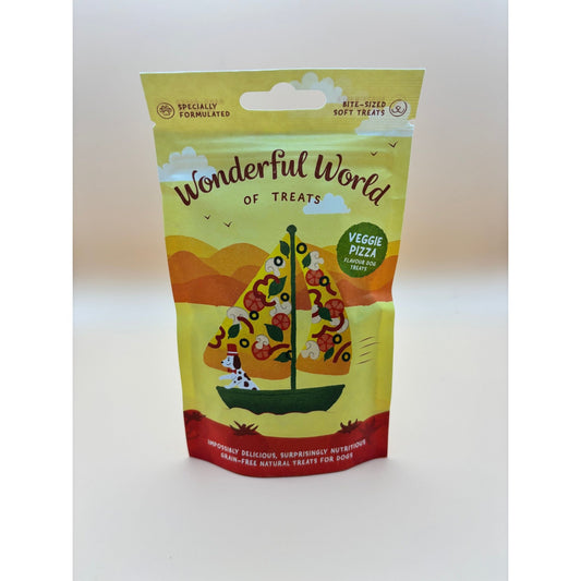 WONDERFUL WORLD OF TREATS - VEGGIE PIZZA - Wild Paws and Claws