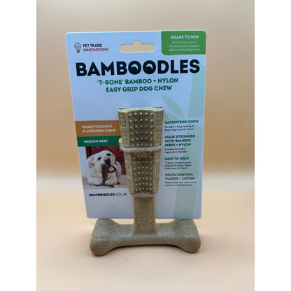 BAMBOODLES T - BONE CHEW - CHICKEN - Wild Paws and Claws