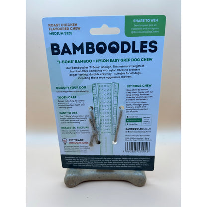 BAMBOODLES T - BONE CHEW - CHICKEN - Wild Paws and Claws