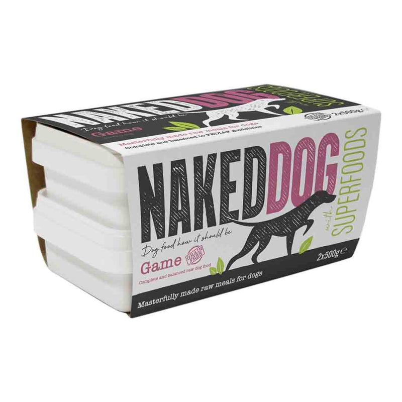 Naked Dog Superfoods Game - 2x500g - Wild Paws and Claws