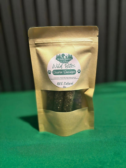 Gently air-dried, Grain-free, high-protein Wild Bites dog & cat treats are easy to digest and perfect for sensitive tummies.