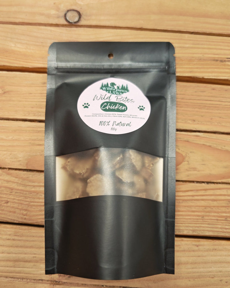 Wild Bites Natural Pet Treats – Grain‑Free, Air‑Dried Slices for Dogs & Cats – Wild Paws and Claws